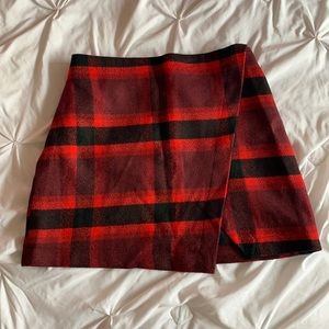 Abercrombie and Fitch plaid mini skirt